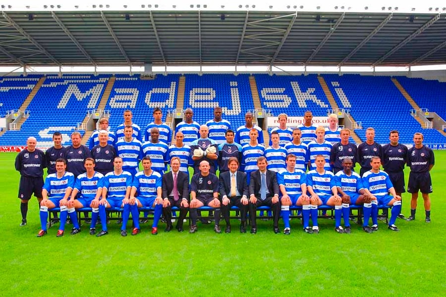 Reading Football Club Team Photograph 2005 Photograph Print