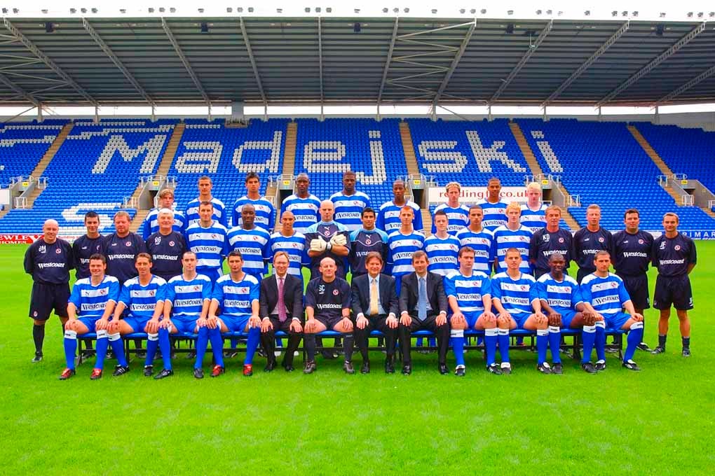Reading Football Club Team Photograph 2005 Photograph Print