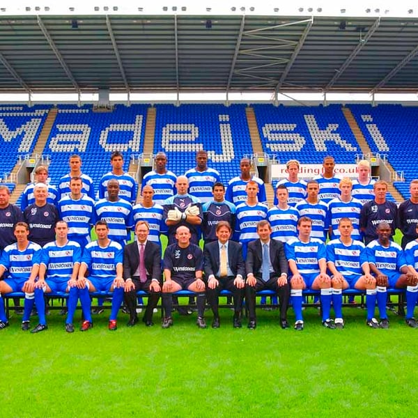 Reading Football Club Team Photograph 2005 Photograph Print