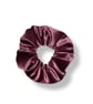 Grape Velvet Scrunchie - Large