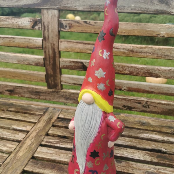 Magical Wizard Garden Gnome, Garden Ornament