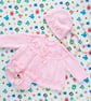 Charlotte: Traditional Style Baby Matinee Set.  - Image 1