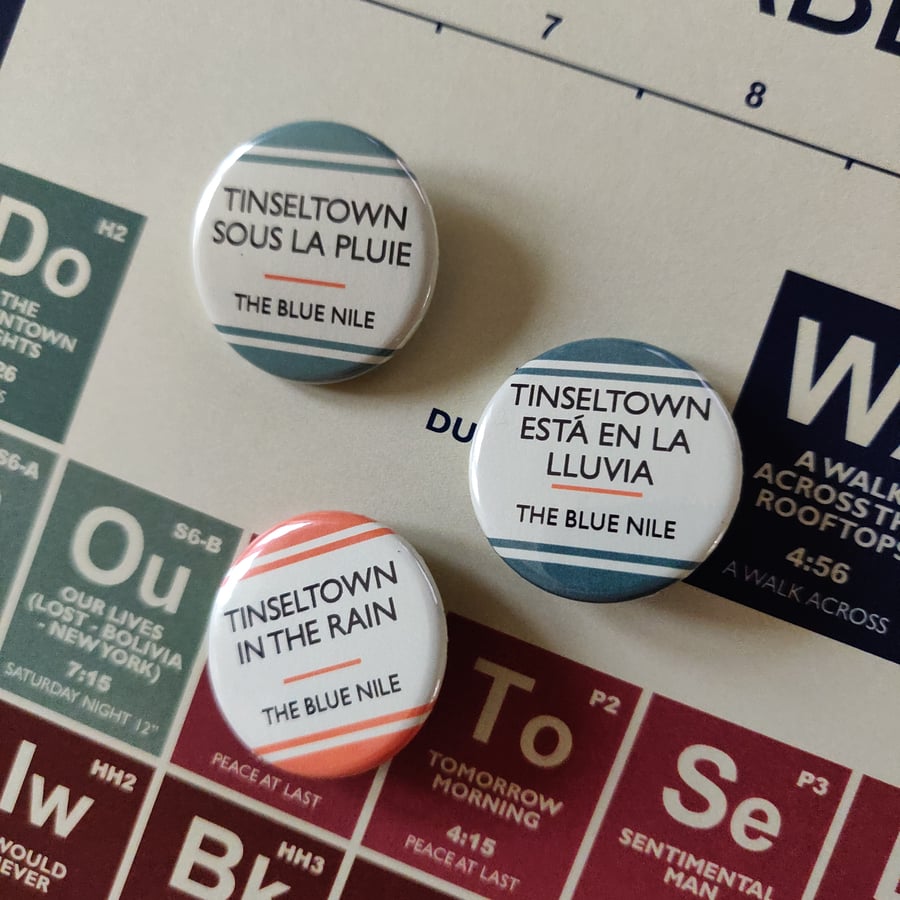 THE BLUE NILE - BADGES