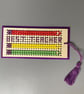 Cross Stitch Best Teacher Bookmark Kit - Thoughtful Teacher Gift - Image 3