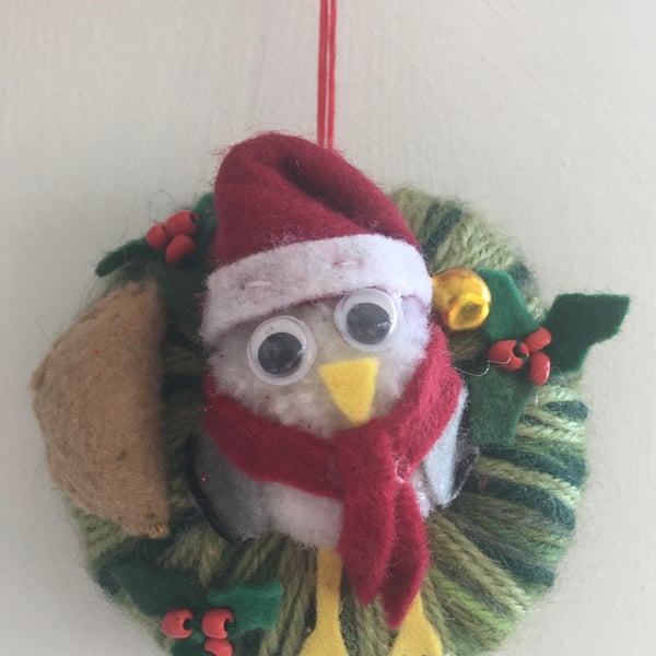 Seagull Christmas Tree Hanging Decoration