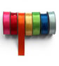 Double-Sided Satin Ribbon Set of 7 Rainbow colours - 23mm x 25 Metres Each