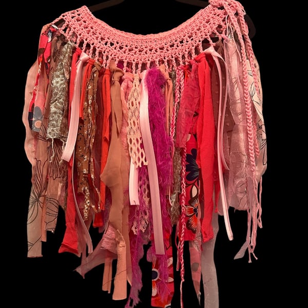 Custom Handmade Boho Fairy Belt Skirt - Made to Order Festival Waist Accessory