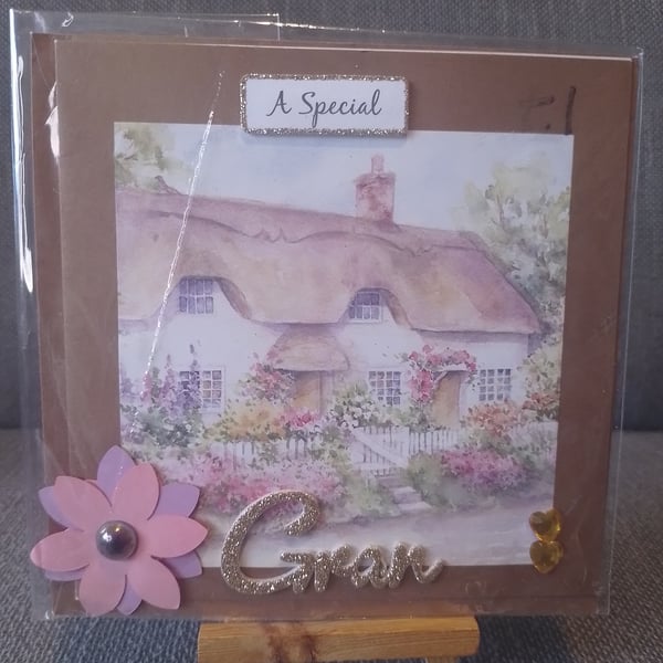 A cottage view for a special gran