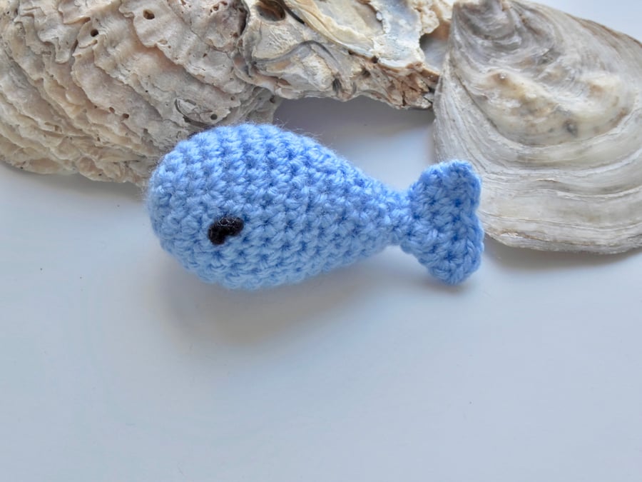Fish cat toy, crochet fish, crochet cat toy