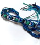 Peacock Glass Bracelet - Image 2