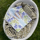 Laura Ashley 'Pansy' floral fabric peg bag