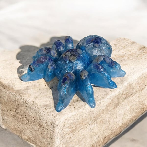 Lapis Lazuli Spider Guardian 