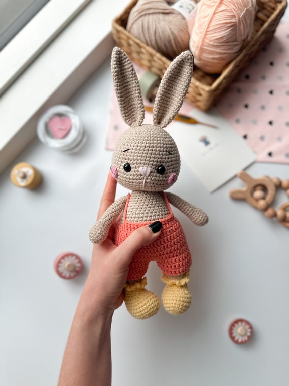 Easter Handmade Crochet Bunny