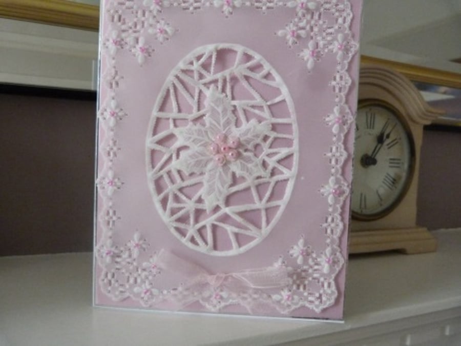 Special Parchment Winter Birthday Card