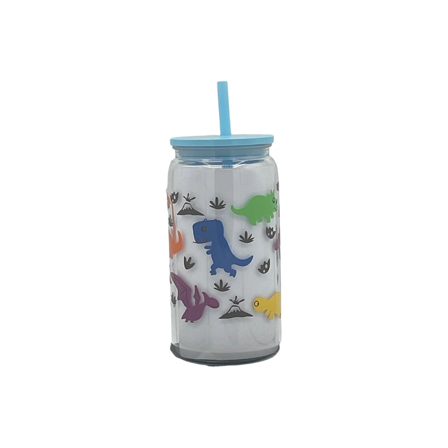 Image of Colourful Dinosaur Tumbler