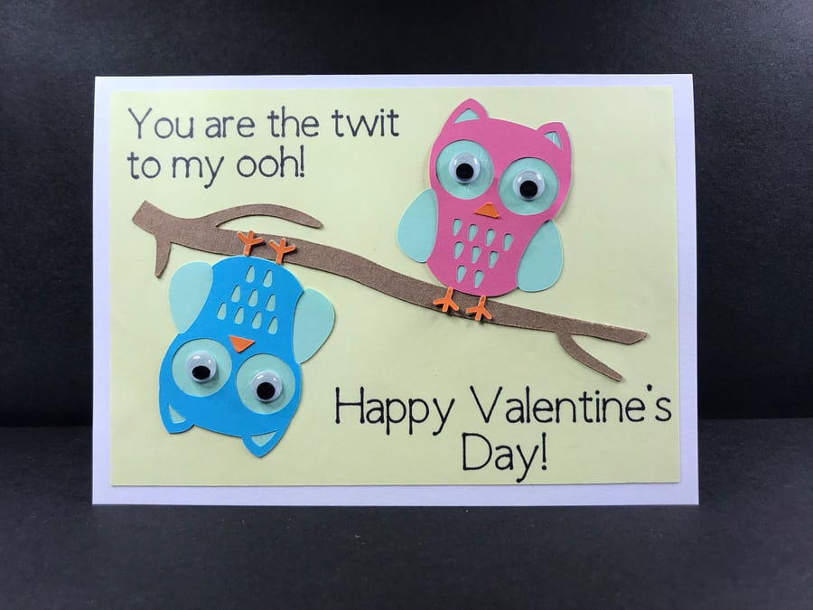 Twit Ooh! Quirky Valentine's Day Card