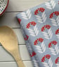 Elderberry Mini Pattern Tea Towel - Perfectly Imperfect - Image 1