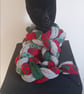 3,4,5.Handknitted Long Plaited Scarf. Three Colourways - Image 2