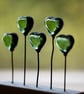 5 hearts stained glass suncatcher ornament - Image 3