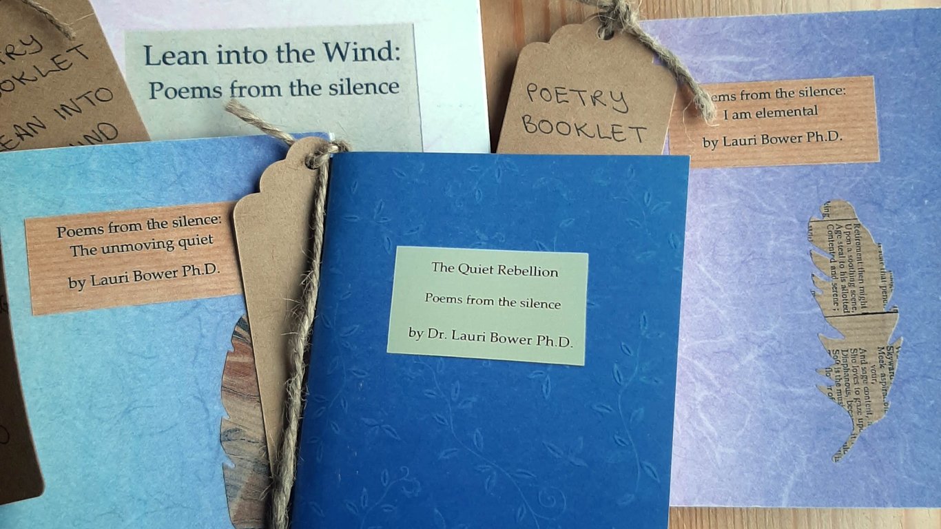 Poetry booklets, set of four