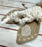 Spun Cotton Winter Moth Art Doll Taupe - Image 7