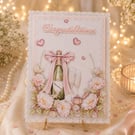 Handmade Engagement Card, Celebrations,  