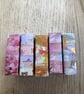 10 x small gift boxes (pinks, purples, autumnal and golds) - Image 4