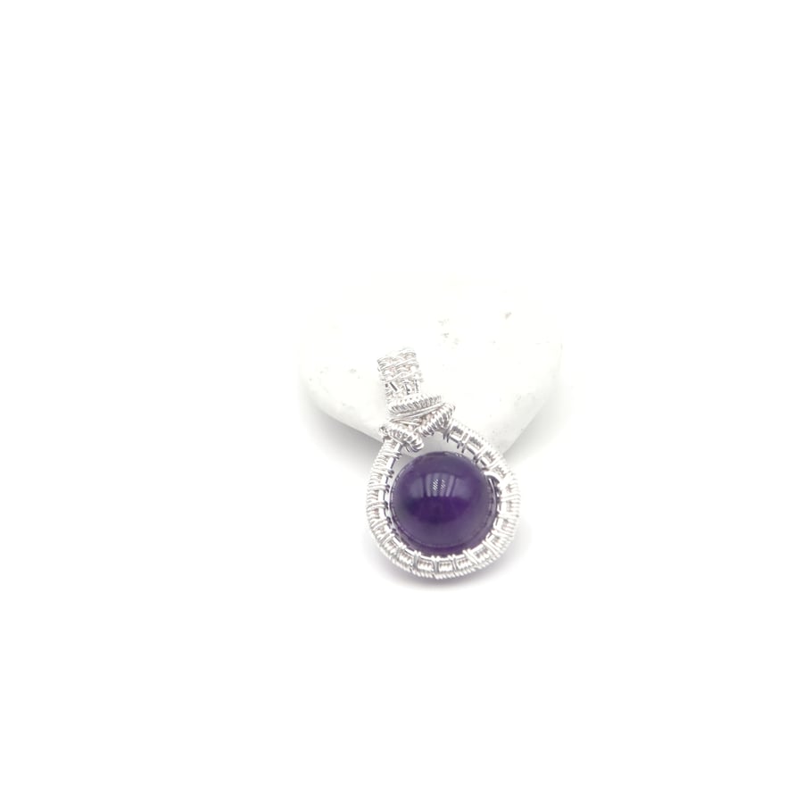 Pendant - amethyst mini pendant