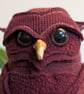 Owl inspired soft sculpture ornament  - Image 5