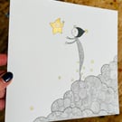 The Wish  - Unframed original illustration
