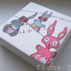 zombie rabbits embroidery