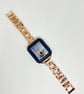 Gold Apple band watch