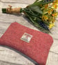 Harris Tweed Coin Purse Pink Tweed - Image 5