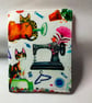 Fabric sewing needle case - Image 2