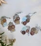Set of Six Snowflake Christmas Gift Tags - Image 1