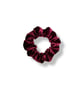 Wine Velvet Scrunchie - Large - Image 2