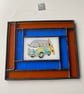 Summer Seconds Stained Glass Camper Van Panel - Image 2