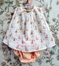 Handmade Bunny Dress & Bloomer Set