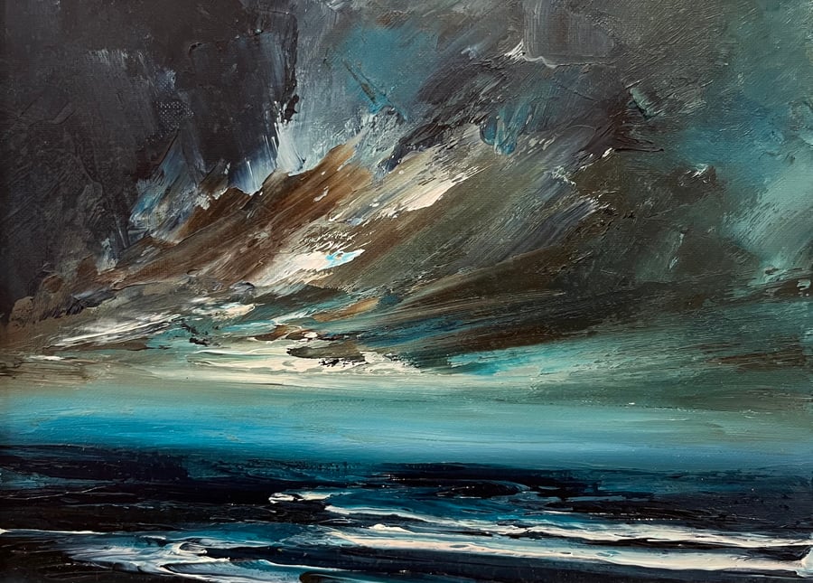 Take Shelter - Original Oil Painting