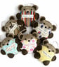 Bear Hug Hanging Decoration with Floral Heart, Letterbox Gift - Image 10