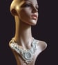 Lace and Crystal Necklace - Image 2