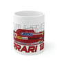 Gilles Villeneuve Ferrari 126CK F1 11oz Mug - Image 5