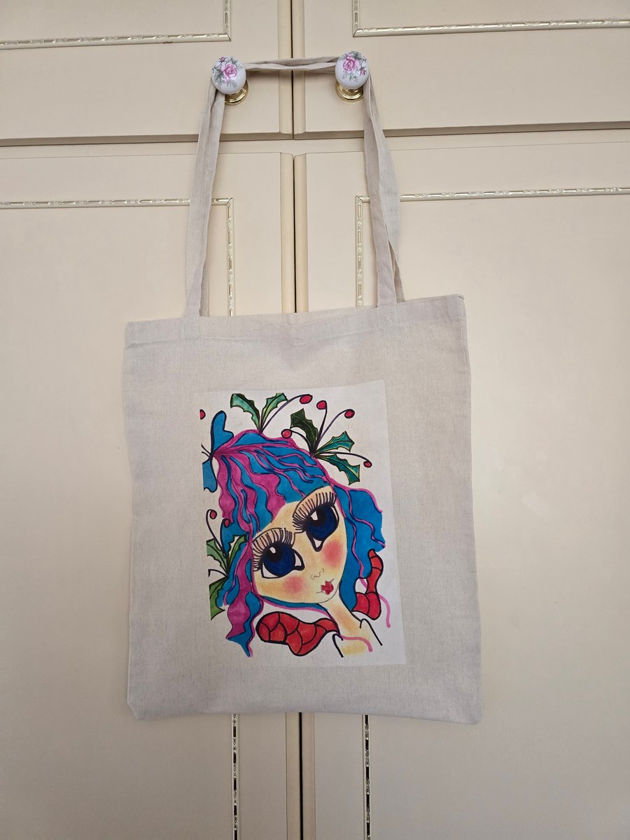Christmas Fairy Tote Bag