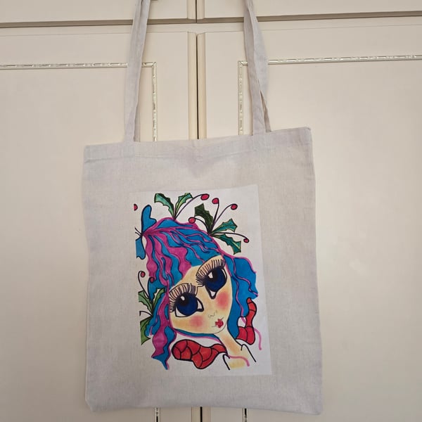 Christmas Fairy Tote Bag