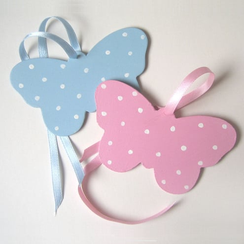 2 Butterfly door Hangers