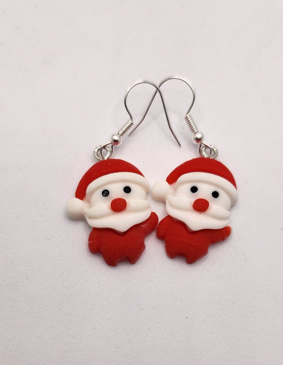Father Christmas Earrings