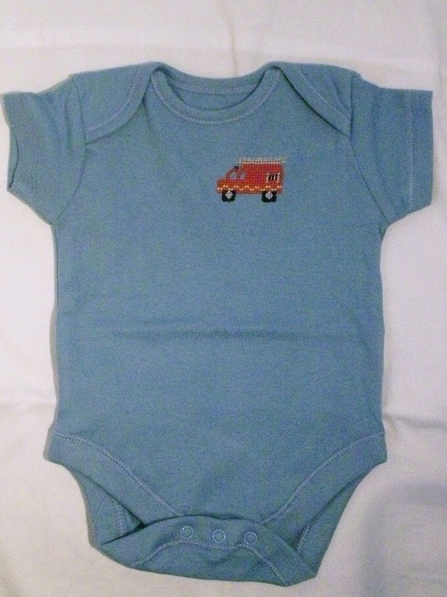 Fire Engine Vest age 3-6 months
