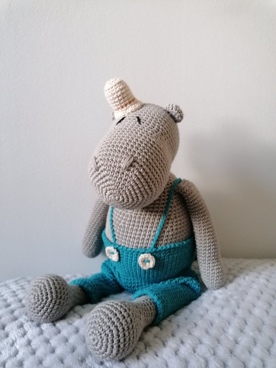 Handmade Crochet: Happy the Hippo Handmade Crochet: Happy the Hippo
