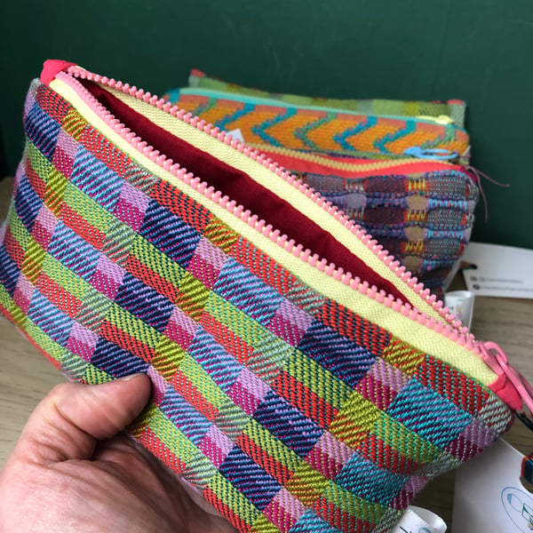 Handwoven pouch