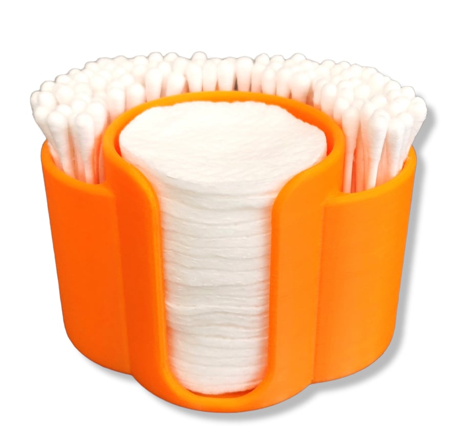 Cotton Wool Bud & Pad Storage Container, Cotton Buds Storage